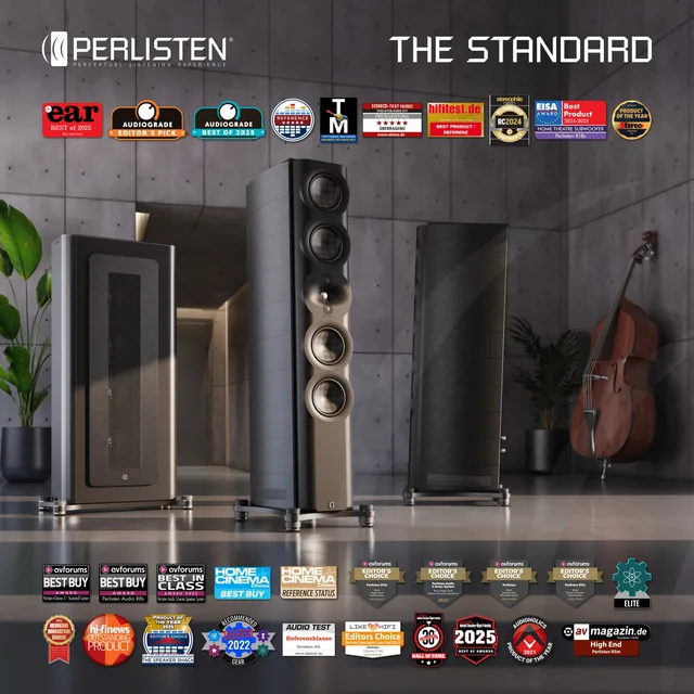 Perlisten hoparlörleri ve dünya hi-fi basınından aldığı ödüller
